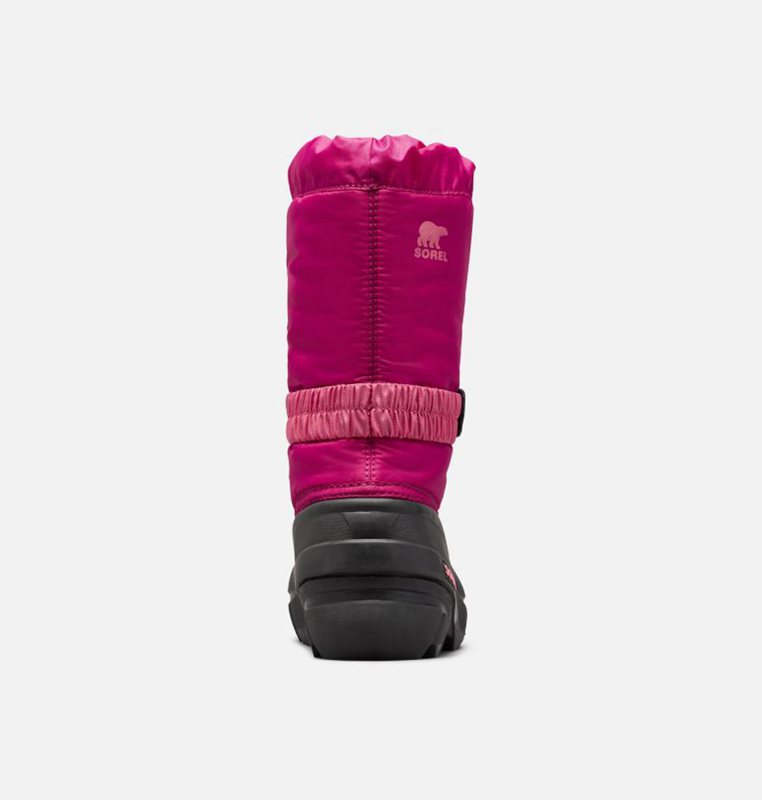 Sorel Barn Vinterkängor Rosa/Svarta - Youth Flurry™ - DET-367910